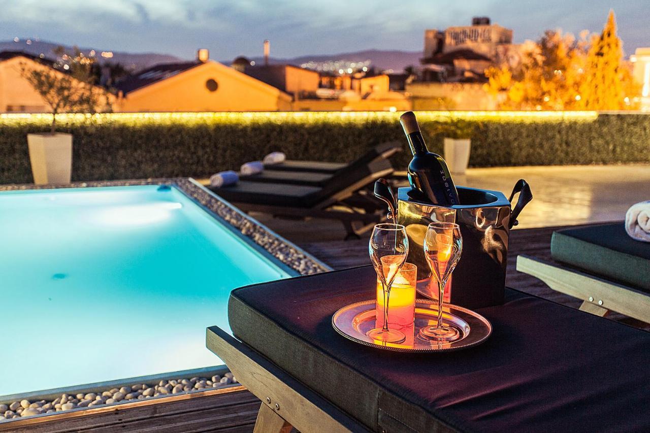 Andromeda Downtown Suites Athen Exterior foto